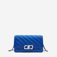 Lottie Crossbody Tasche mit kette – Klassisches Blau