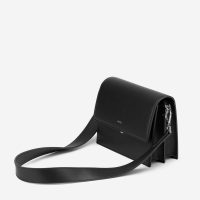 Mini Flap Tasche – Schwarz