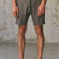 Shorts Jim Tencel Dusty Grün