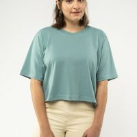 Cropped T-Shirt JANDRA | von MELA | Fairtrade & GOTS zertifiziert