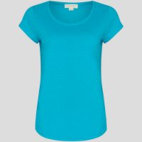 The Hemp Line Kurzarm T-Shirt mit runden Saum aus Hanf und Bio-Baumwolle (22116)