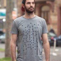 päfjes Fliesenkreuze – Männer T-Shirt – Fair Wear – Heather Grey