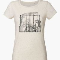 Unipolar Maschinenbau T-Shirt | Dampfmaschine