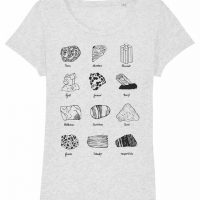 Unipolar Geologie T-Shirt | Gesteinsarten