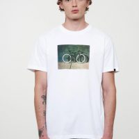 Herren T-Shirt aus weicher Baumwolle (Bio) | AGAVE BIKE WALL recolution