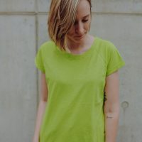 ilovemixtapes Frauen Basic Raglan T-Shirt aus Biobaumwolle GOTS ILI4