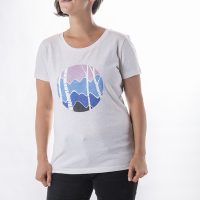 ecolodge fashion Damen T- Shirt „ELSchattierungen“ in cream heather grey