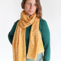 Djian Collection Schal aus Bio-Baumwolle – Mini Dots
