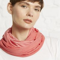 Wunderwerk Schal aus Bio-Baumwolle „Loop scarf mal tinto“