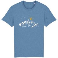 DüsselGreen Berglandschaft Tshirt aus Bio Baumwolle