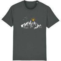 DüsselGreen Berglandschaft Tshirt aus Bio Baumwolle