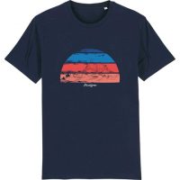 DüsselGreen Berglandschaft, Berge, Mountain, Natur Tshirt aus Bio Baumwolle