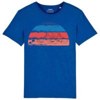 DüsselGreen Berglandschaft, Berge, Mountain, Natur Tshirt aus Bio Baumwolle