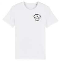 Marshmallow Gang – Brust Motiv – päfjes Fair Wear Männer T-Shirt – White