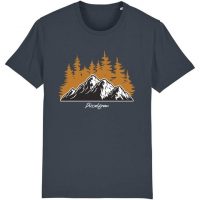 DüsselGreen Berglandschaft, Wälder, Aussicht, Natur Tshirt aus Bio Baumwolle