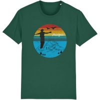 DüsselGreen Berg, Wandern, Bergsteigen, Freiheit Tshirt aus Bio Baumwolle