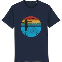 DüsselGreen Berg, Wandern, Bergsteigen, Freiheit Tshirt aus Bio Baumwolle