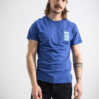 Erdbär Herren T-Shirt Royal Blau Bio-Baumwolle/Modal