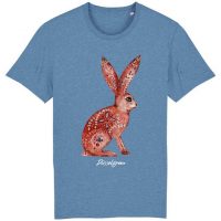 DüsselGreen Hase, Kaninchen, Cute, Knuddelig, Boho Tshirt aus Bio Baumwolle