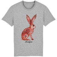 DüsselGreen Hase, Kaninchen, Cute, Knuddelig, Boho Tshirt aus Bio Baumwolle