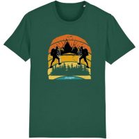 DüsselGreen Wandern, Berg, Natur, Wald Tshirt aus Bio Baumwolle