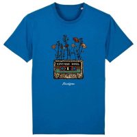 DüsselGreen Retro Tshirt aus Bio Baumwolle, Vintage, Blumen, Sommer