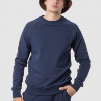 Re-Bello Paolo Sweater / Bio-Baumwolle Pullover / Minimal