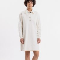 Rotholz Polo Kleid aus Bio-Baumwolle