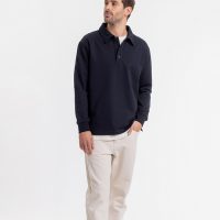 Rotholz Schweres Polo-Shirt aus Bio-Baumwolle