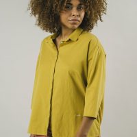 Brava Fabrics Damen vegan Saftige Bluse Zitrone