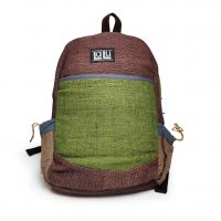 LaLu Products Herren vegan Raman Earth Backpack | Bio-Hanf
