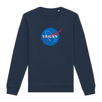Oat Milk Club Damen vegan Sweatshirt Vegan Nasa Navy