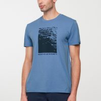 Herren T-Shirt aus weicher Baumwolle (Bio) | AGAVE WATER IS LIFE recolution