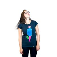 Gary Mash T-Shirt Hot Chick aus Biobaumwolle