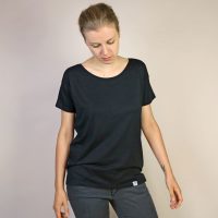Gary Mash Tencel Oversize Shirt Basic Black