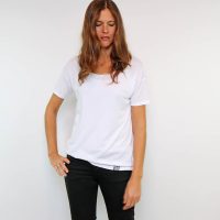 Gary Mash Oversize Shirt Weiß aus Tencel®-Mix