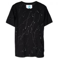 Gary Mash Shirt White Splashes aus Modal®-Mix Schwarz