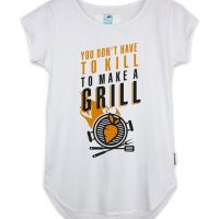 Gary Mash Shirt Asheville Veggie Grill aus Biobaumwolle