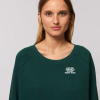 ilovemixtapes eating animals is not very nice Vegan Damen Sweatshirt Sweater Pullover