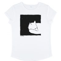 ilovemixtapes Fox in a box Frauen T-Shirt aus Bio-Baumwolle
