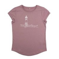 ilovemixtapes Papierhafen Leuchturm Frauen T-Shirt aus Bio-Baumwolle