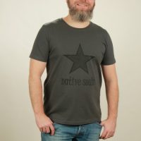 NATIVE SOULS T-Shirt Herren – Star – dark grey