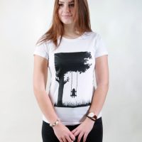 NATIVE SOULS T-Shirt Damen – Child – white