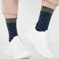 Natural Vibes Bunte Socken GOTS |Herren Damen Socken | Dots