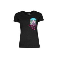 Damen T-Shirt Rundhals aus Bio-Baumwolle „Oktudl BT“ Grau von Fädd