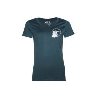 Damen T-Shirt Rundhals aus Bio-Baumwolle „Schreihals“ Blau von Fädd
