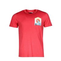 Herren T-Shirt Rundhals aus Bio-Baumwolle „Nami BT“ Rot von Fädd