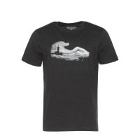 FÄDD Herren T-Shirt Rundhals aus Bio-Baumwolle „Der Tosende Turm“ Grau