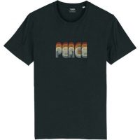 DüsselGreen „Peace“ Print T-Shirt aus Bio Baumwolle