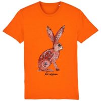 DüsselGreen Hase, Kaninchen, Cute, Knuddelig, Boho Tshirt aus Bio Baumwolle